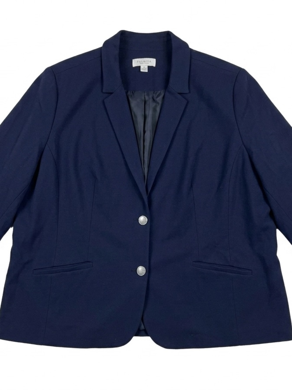 Talbots Navy Two-Button Women's Blazer